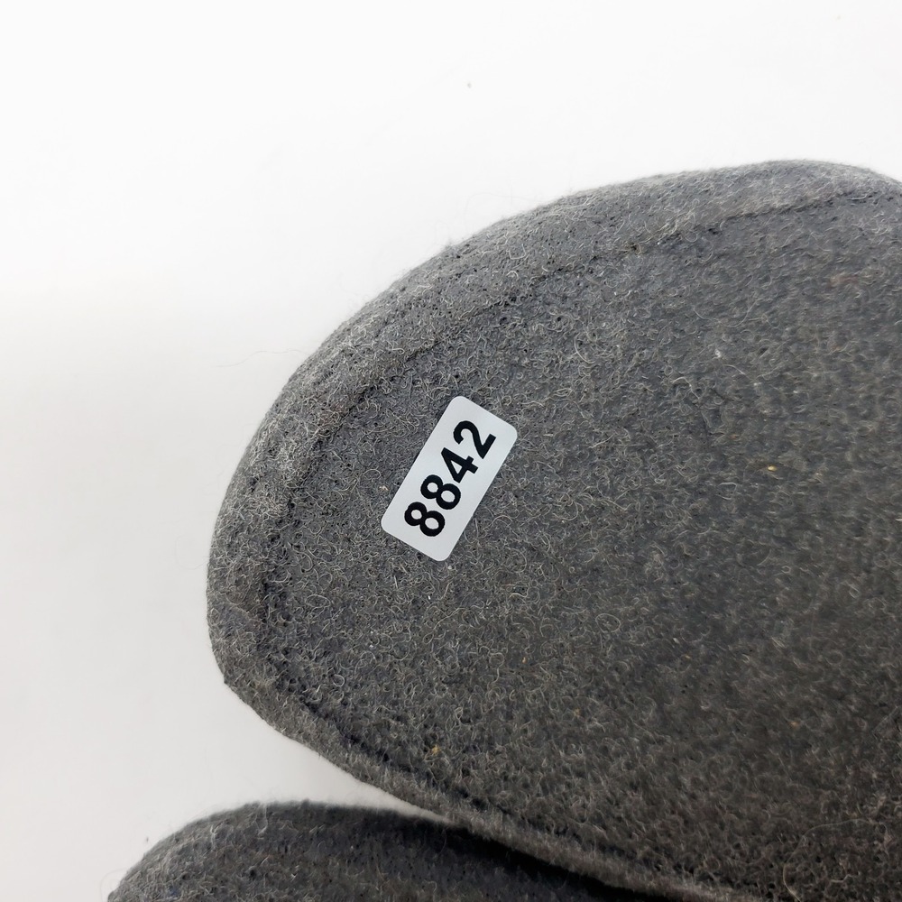 Birkenstock Zermatt Clogs 41 Womens 10 Grey Wool Slip On Mule Comfort Shoes - Picture 13 of 13